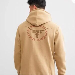 NWT Brixton Longhorn Hoodie sz XXL